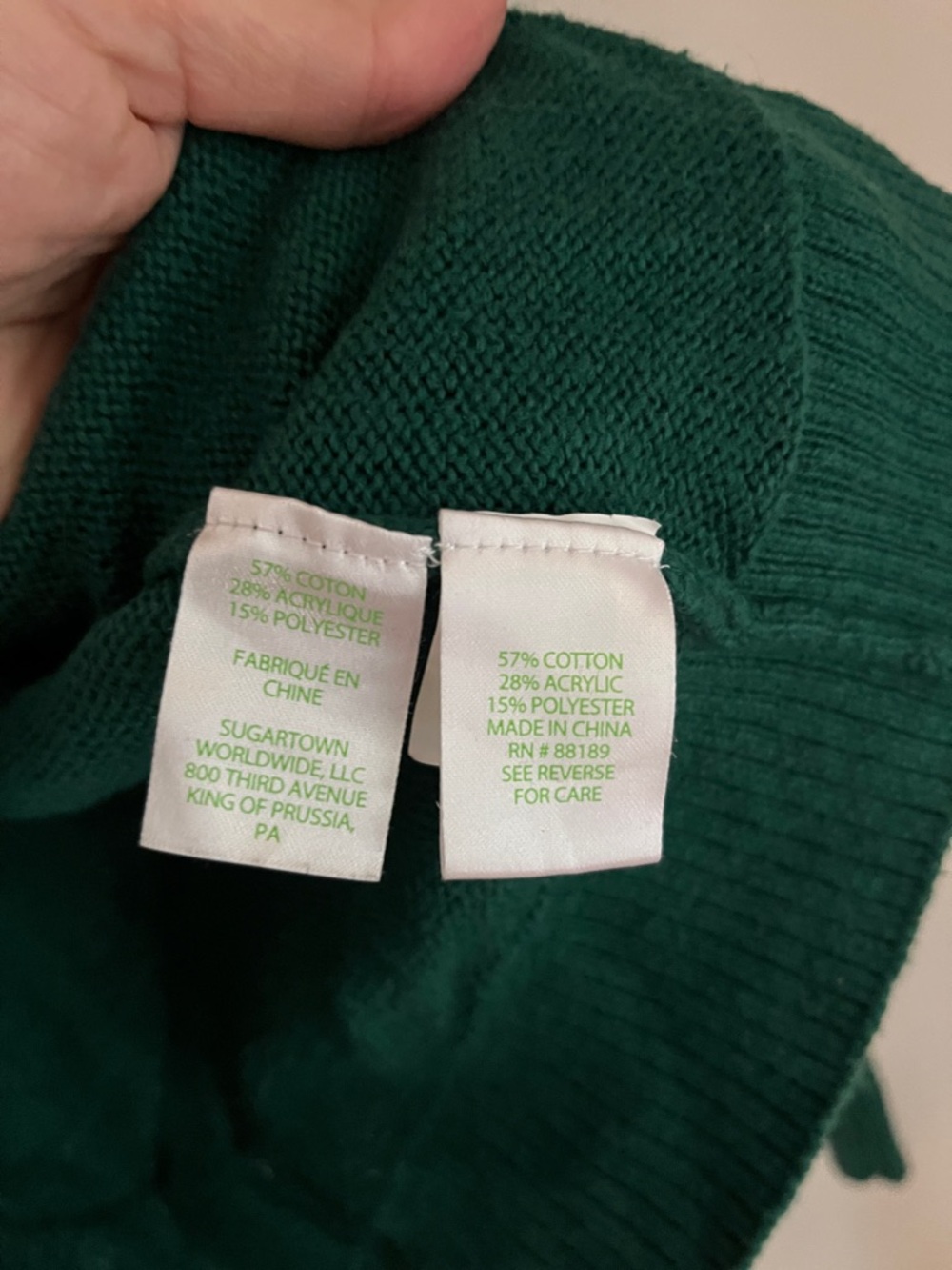 Lilly Pulitzer Esma Crewneck Knit Sweater in Evergreen - Picture 5 of 6